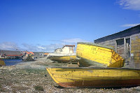 Fischerboote auf Feuerland